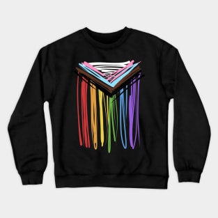 Progress Scribble Flag Crewneck Sweatshirt